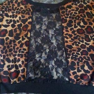 Almost famous  print long sleeve